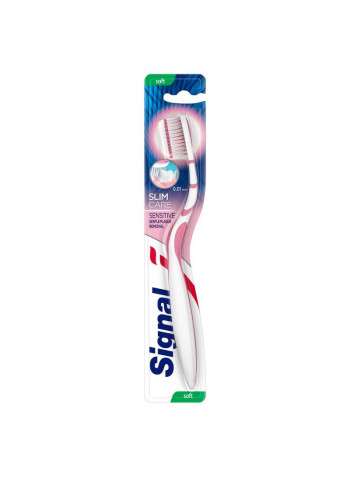 Slim Care Sensitive Toothbrush Multicolour
