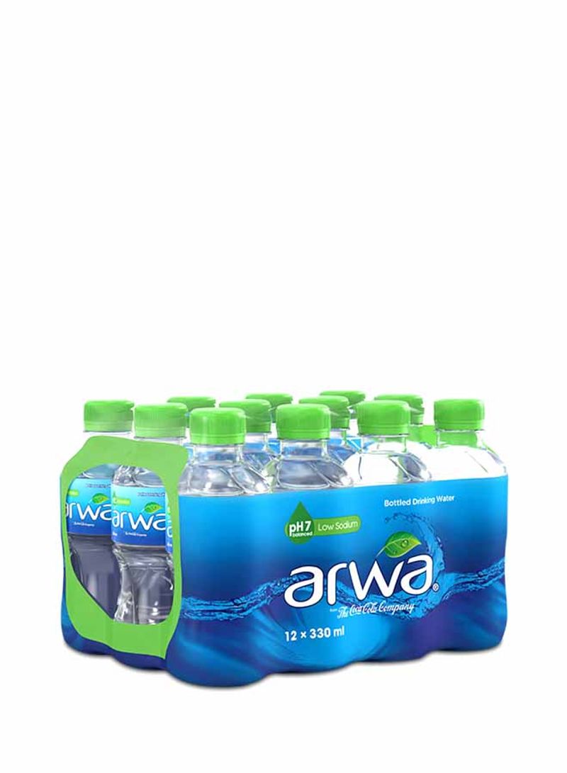 Natural Bottled Water 330ml Pack of 12