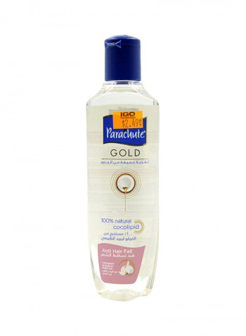 Gold Anti Hairfall Coconut and Garlic Hair Oil 200millimeter