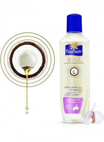 Gold Anti Hairfall Coconut and Garlic Hair Oil 200millimeter