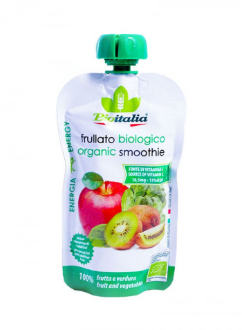 Organic Apple Kiwi And Spinach Smoothie 120g