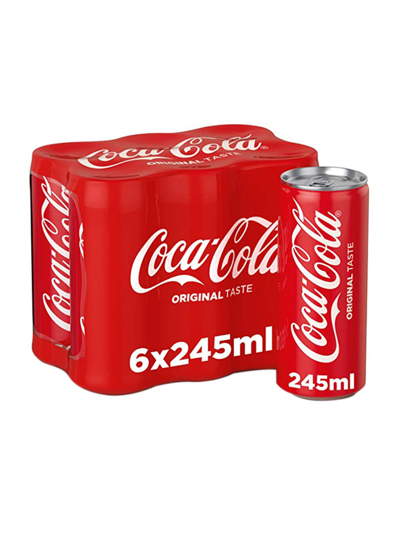 Regular Soft Drink Cans 245ml Pack of 6