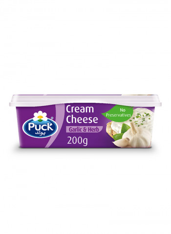 Cream Cheese Spread With Garlic And Herbs