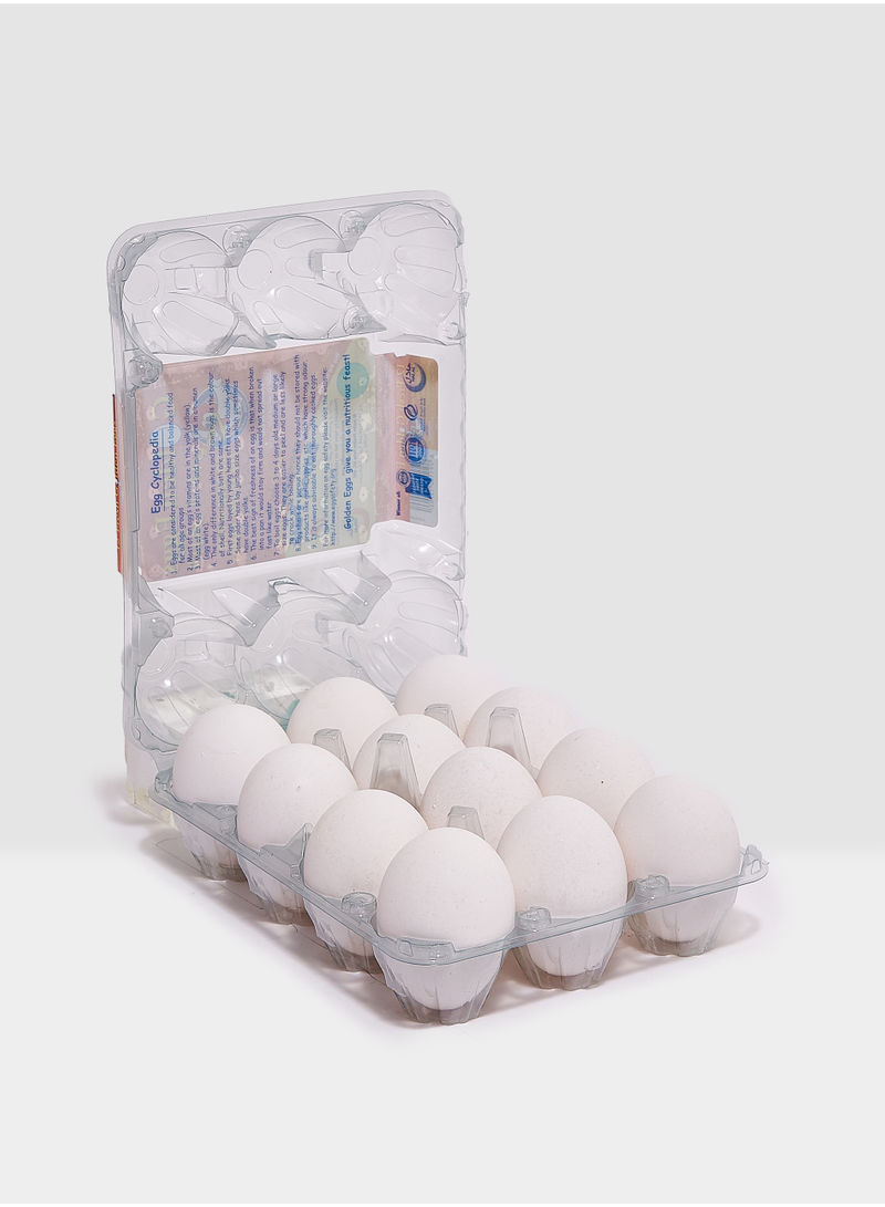White Eggs 50g Pack of 12