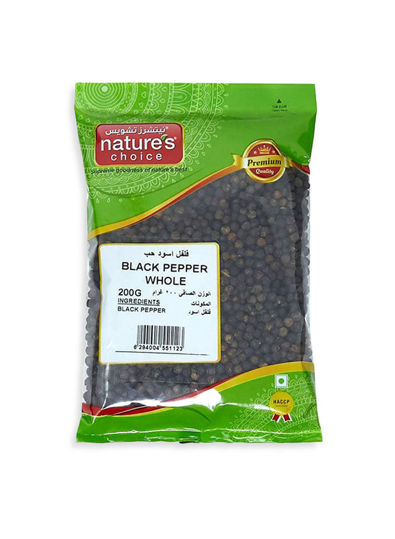 Whole Black Pepper 200g