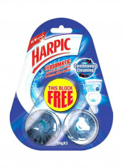 3-Piece Flushmatic In-Cistern Toilet Cleaner Set Blue 50g