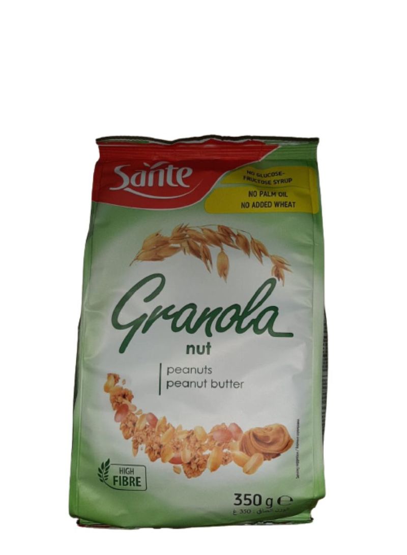 Granola Nut: Peanut & Peanut Butter Crispy Cereal Flakes 350g