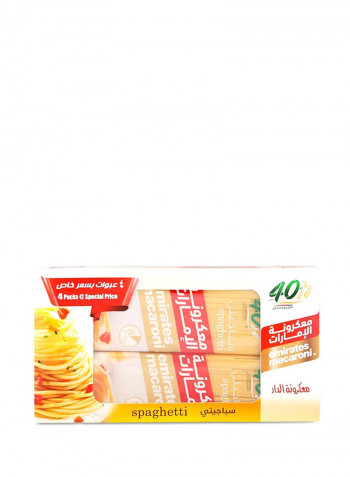 Spaghetti 400g Pack of 4