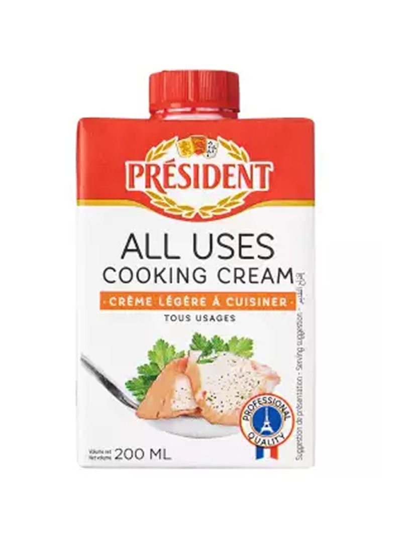 All Uses Cooking Cream - Creme Legere A Cuisiner 200ml
