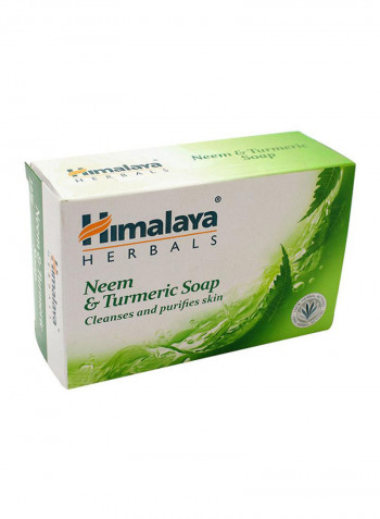 Neem And Turmeric Soap 125g Pack Of 6