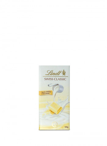 Swiss Classic White Chocolate Bar 100g