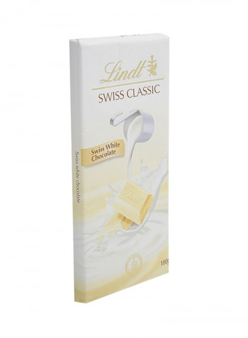 Swiss Classic White Chocolate Bar 100g