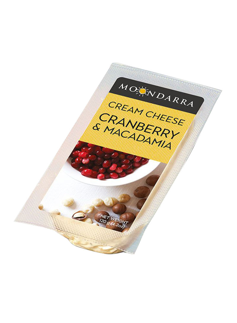 Cream Cheese Cranberry And Macadamia 120g
