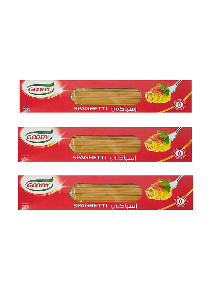Spaghetti 450g Pack of 3