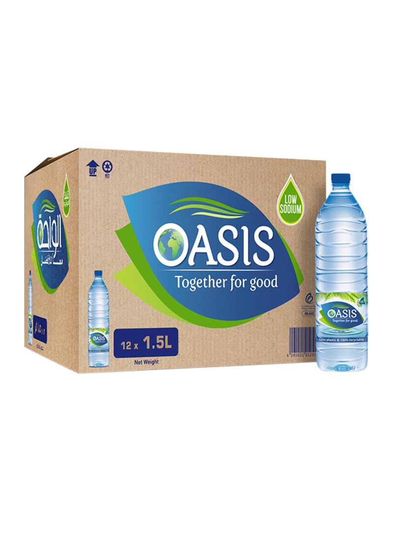 Eco-Friendly Drinking Water 1.5L Pack of 12