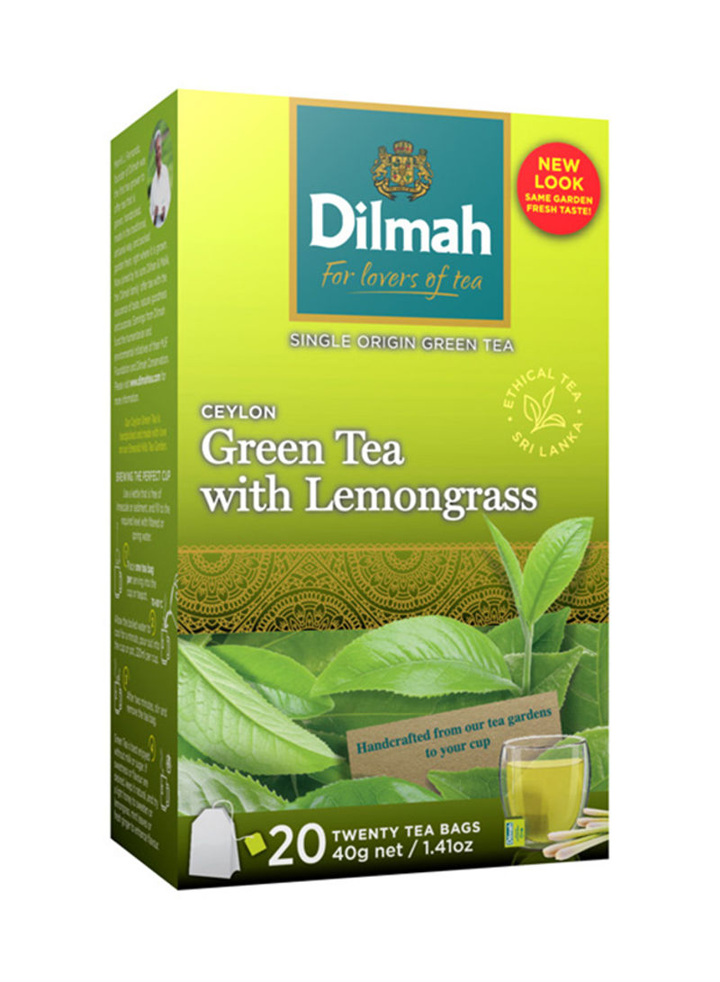 Ceylon Green Tea With Lemon Grass 40g