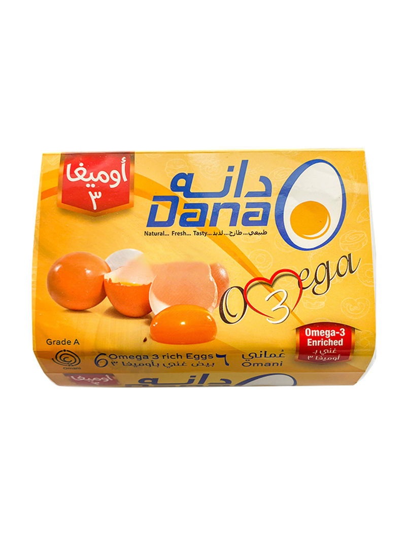Omani Omega 3 Brown Eggs Large 6 Pieces