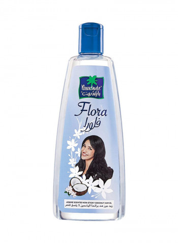 Flora Jasmine-Scented Coconut Hair Oil Clear 200ml