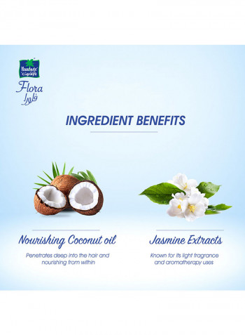 Flora Jasmine-Scented Coconut Hair Oil Clear 200ml