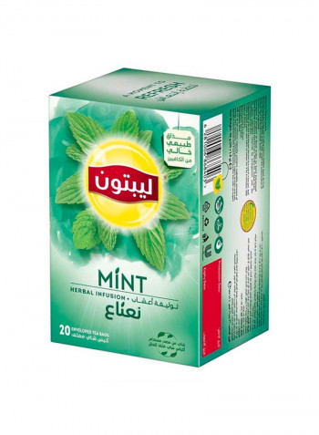 Mint Green Teabag 36g Pack of 20