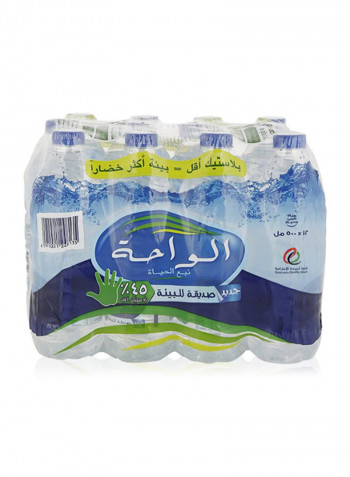 Eco-Friendly Drinking Water 500ml Pack of 12
