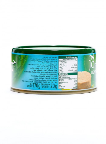 Light Meat Tuna Solid In Water 170g
