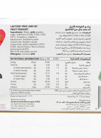 Mixed Berry Yogurt 100g Pack of 2
