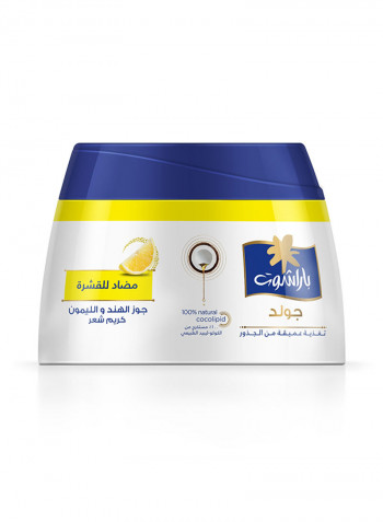 Gold Anti Dandruff Coconut And Lemon Hair Cream 140ml