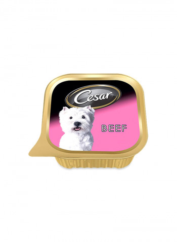 Beef Wet Dog Food Can Foil Tray