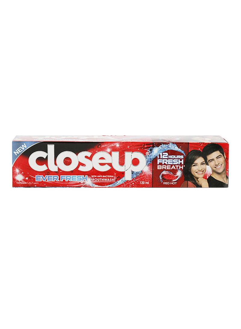 Ever Fresh Red Hot Toothpaste Red 120ml
