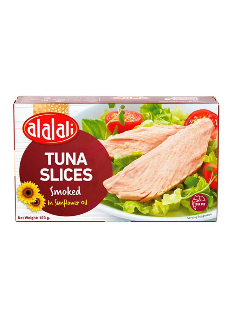 Tuna Slices Smoked In Sunflower Oil 100g