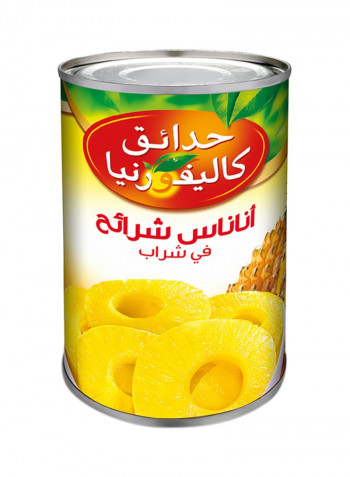Canned Pineapple Slices In Light Syrup 565g