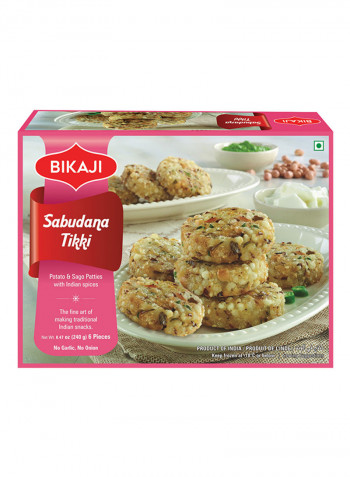 Sabudana Tikki 6 Piece 240g