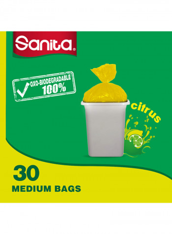 Scented Trash Medium  30 Bags Yellow 8gallon