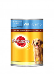 Lamb Wet Dog Food Can 400g
