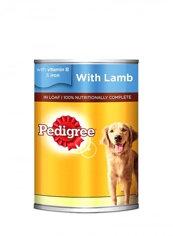 Lamb Wet Dog Food Can 400g