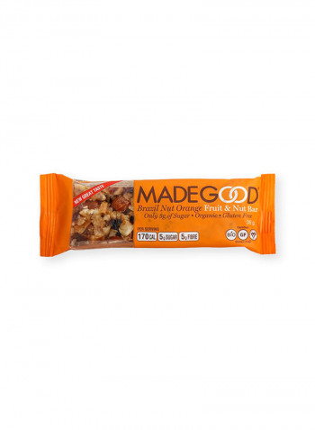 Brazil Orange Fruit Nut & Bar 36g