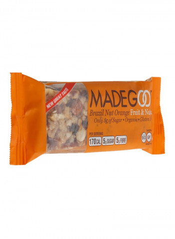 Brazil Orange Fruit Nut & Bar 36g