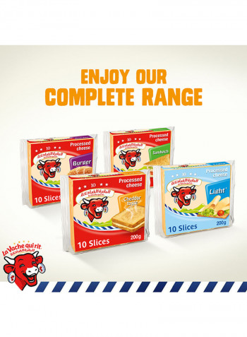 Burger Cheese 10 Slices 200g