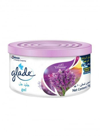 Mini Gel Lavender Air Freshener 70g