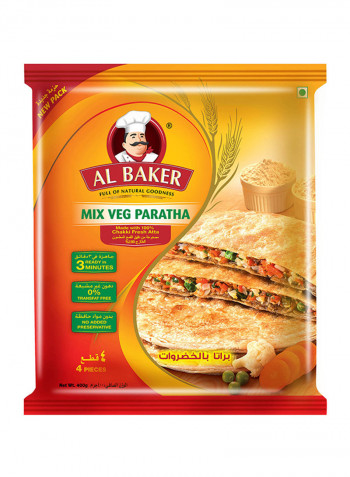 Mix Veg Paratha 400g