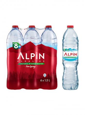 Natural Mineral Water 1.5L Pack of 6