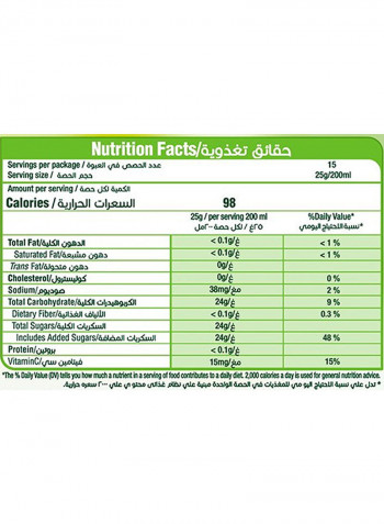 Lemon Mint Flavoured Juice 375g