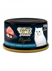 Fancy Feast Royale Tuna Shrimp Cat Food Multicolour 85g
