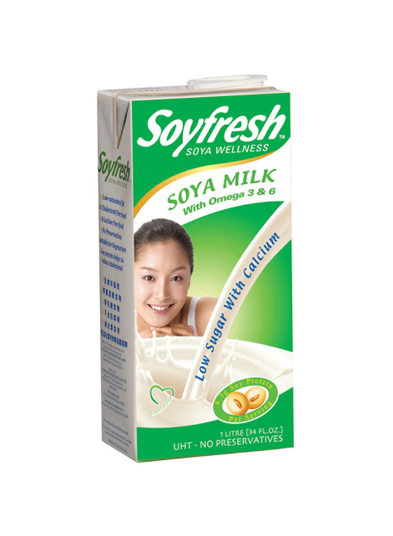 Soya Milk With Omega 3 And 6 Low Sugar 1L