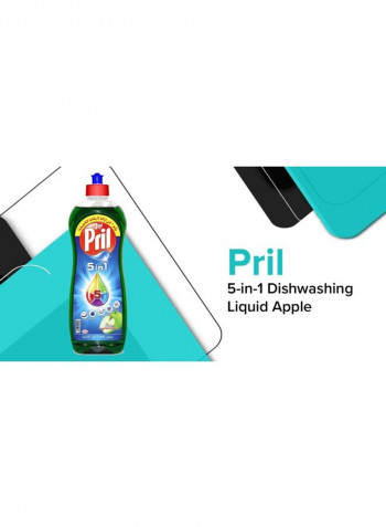 5-In-1  Apple Concentrated Dishwashing Liquid 1L