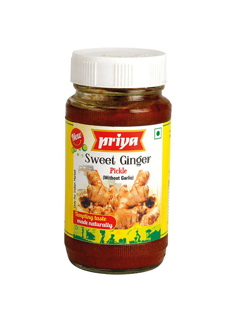 Sweet Ginger Pickle In Oil With Garlic 300g