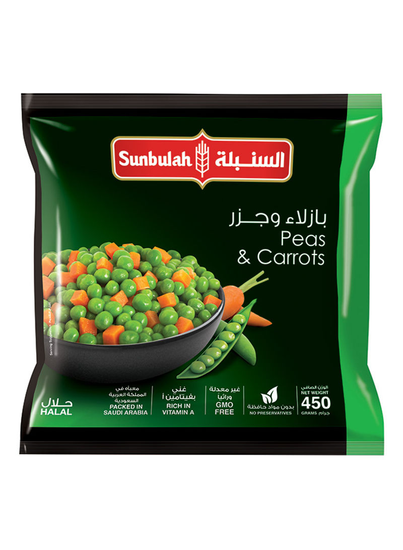 Frozen Peas And Carrot 450g