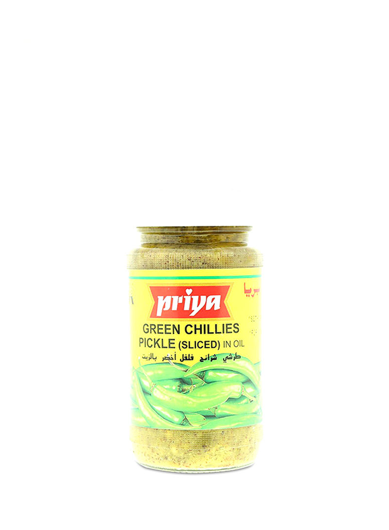 Green Chillies Pickle (Sliced) In Oil 300g