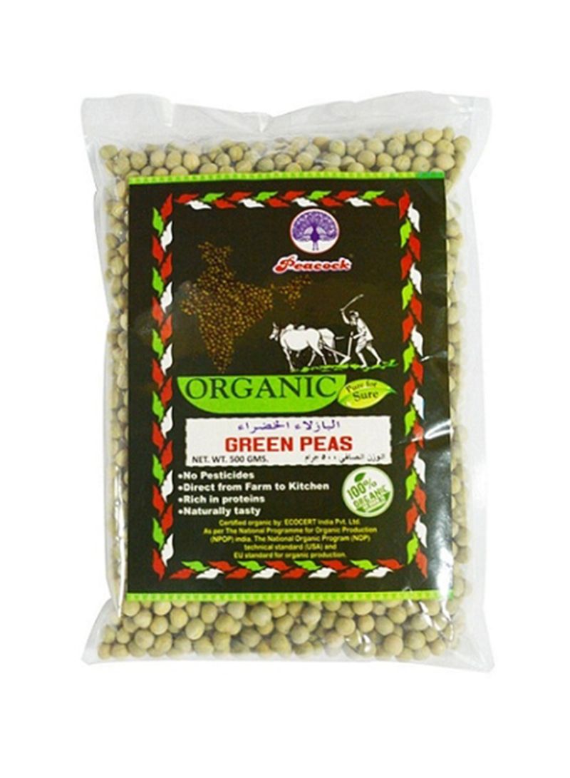 Organic Green Peas 500g